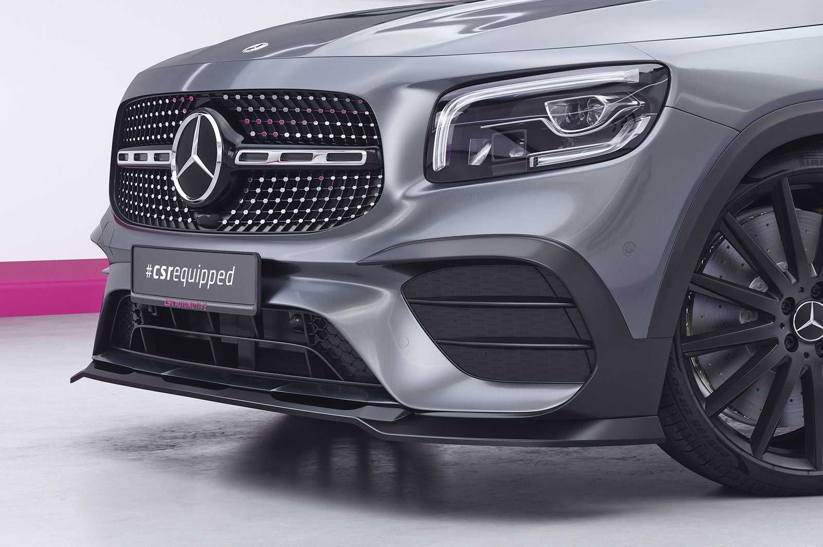CSR Frontspoiler | Cup-Spoilerlippe mit ABE für Mercedes Benz GLB X247 CSL884