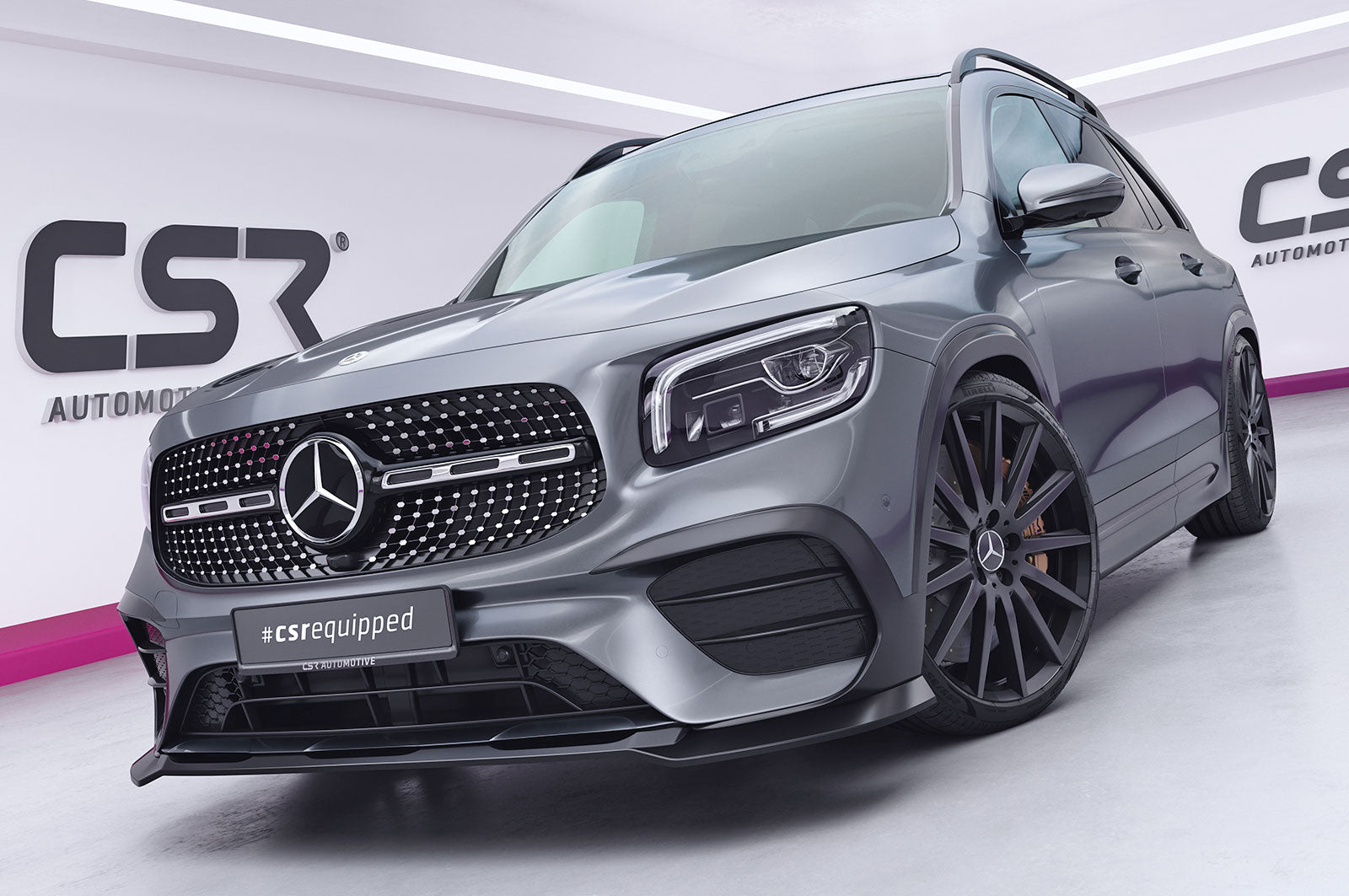 CSR Frontspoiler | Cup-Spoilerlippe mit ABE für Mercedes Benz GLB X247 CSL884