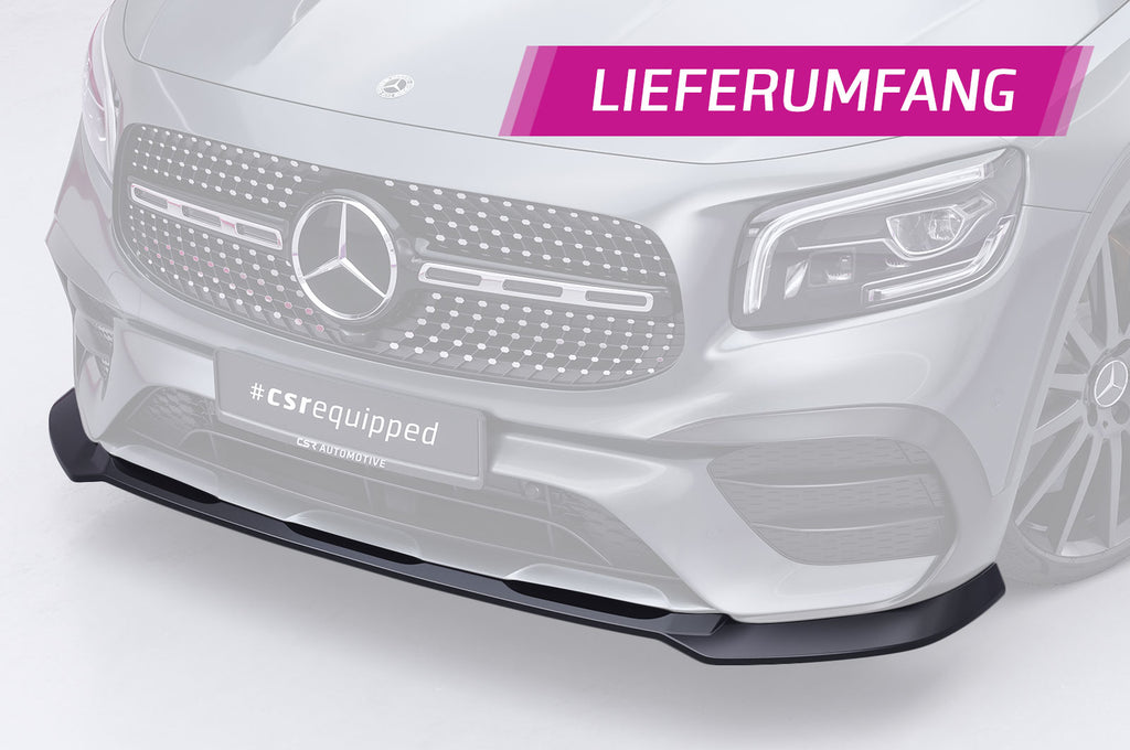 CSR Frontspoiler | Cup-Spoilerlippe mit ABE für Mercedes Benz GLB X247 CSL884