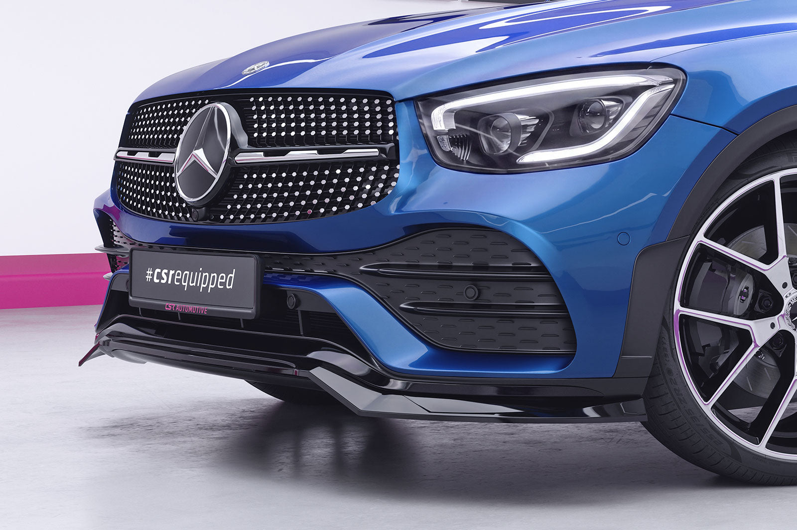 CSR Frontspoiler | Cup-Spoilerlippe mit ABE für Mercedes-Benz GLC (C253/X253) AMG-Line CSL573