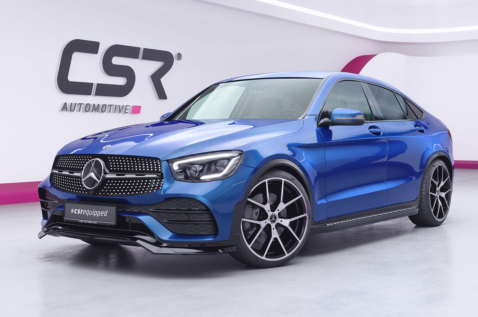 CSR Frontspoiler | Cup-Spoilerlippe mit ABE für Mercedes-Benz GLC (C253/X253) AMG-Line CSL573