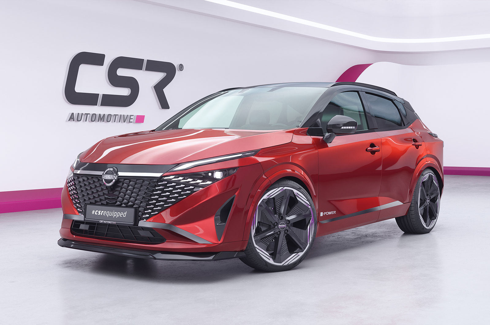 CSR Frontspoiler | Cup-Spoilerlippe mit ABE für Nissan Qashqai (J12) CSL003