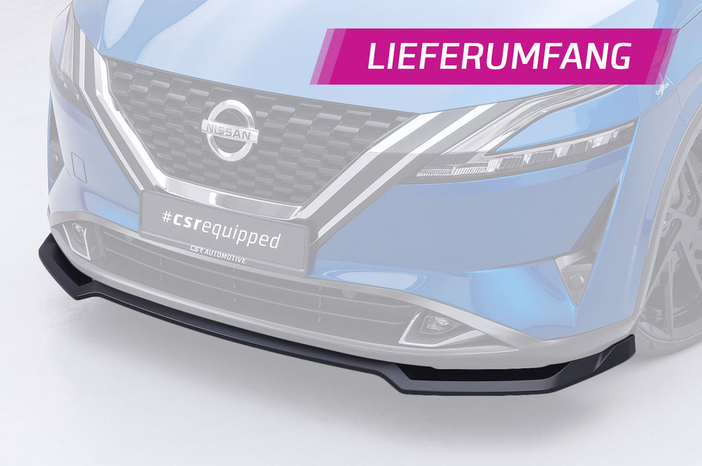 CSR Frontspoiler | Cup-Spoilerlippe mit ABE für Nissan Qashqai (J12) CSL866