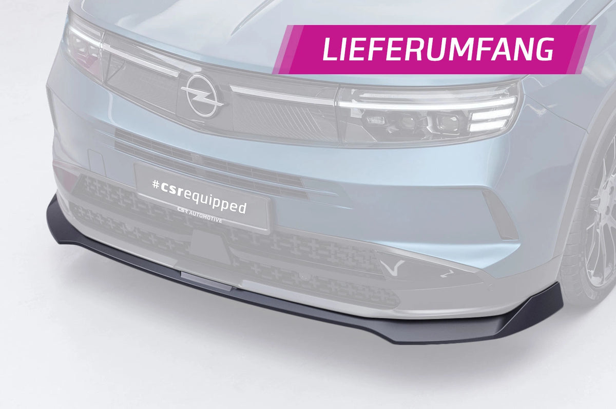CSR Frontspoiler | Cup-Spoilerlippe mit ABE für Opel Grandland (2. Gen) CSL996