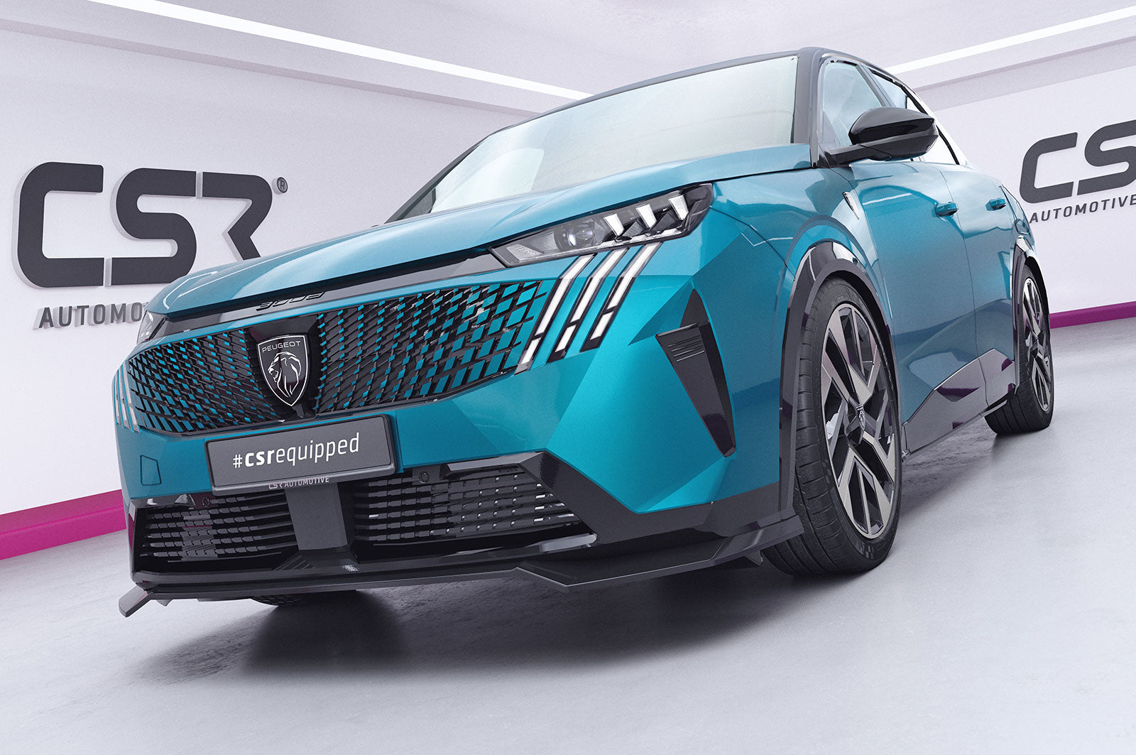 CSR Frontspoiler | Cup-Spoilerlippe mit ABE für Peugeot 3008 (3.Gen) / E-3008 CSL989