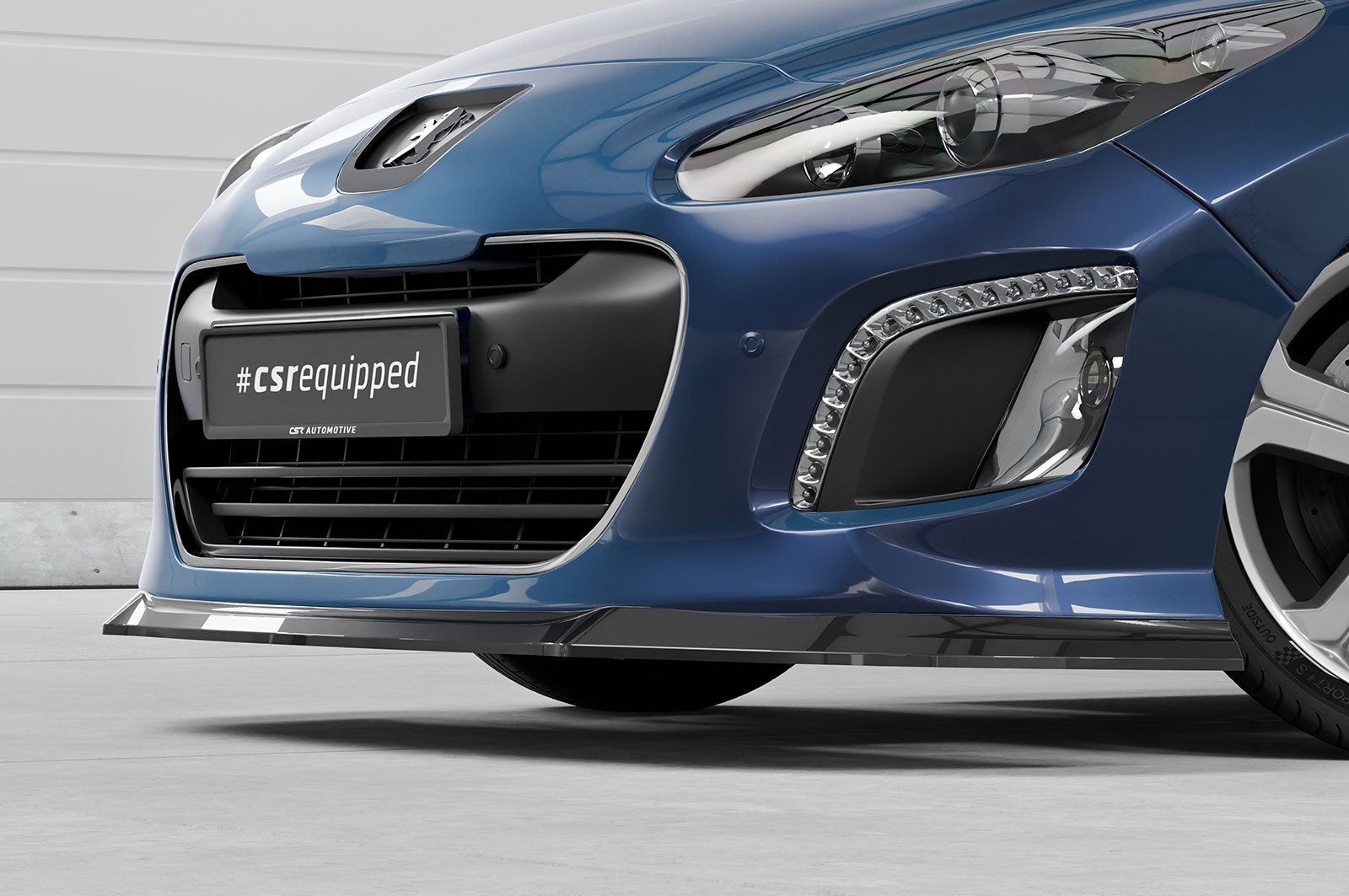 CSR Frontspoiler | Cup-Spoilerlippe mit ABE für Peugeot 308CC CSL938
