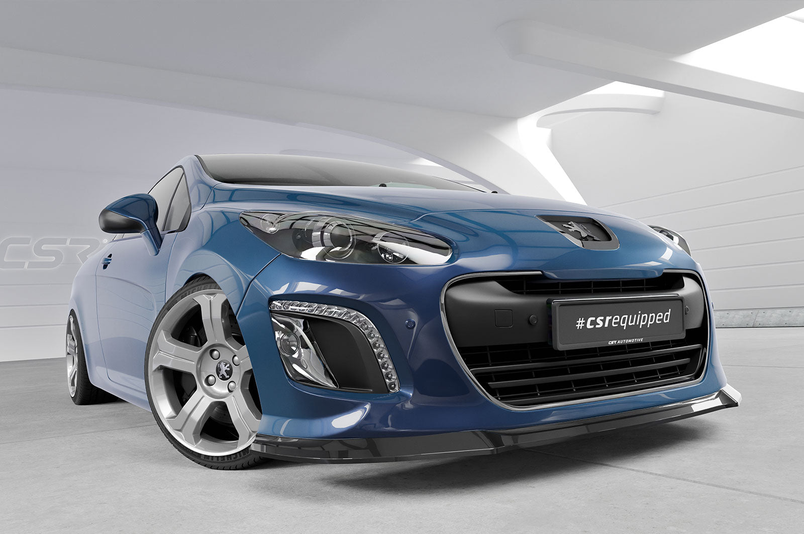 CSR Frontspoiler | Cup-Spoilerlippe mit ABE für Peugeot 308CC CSL938