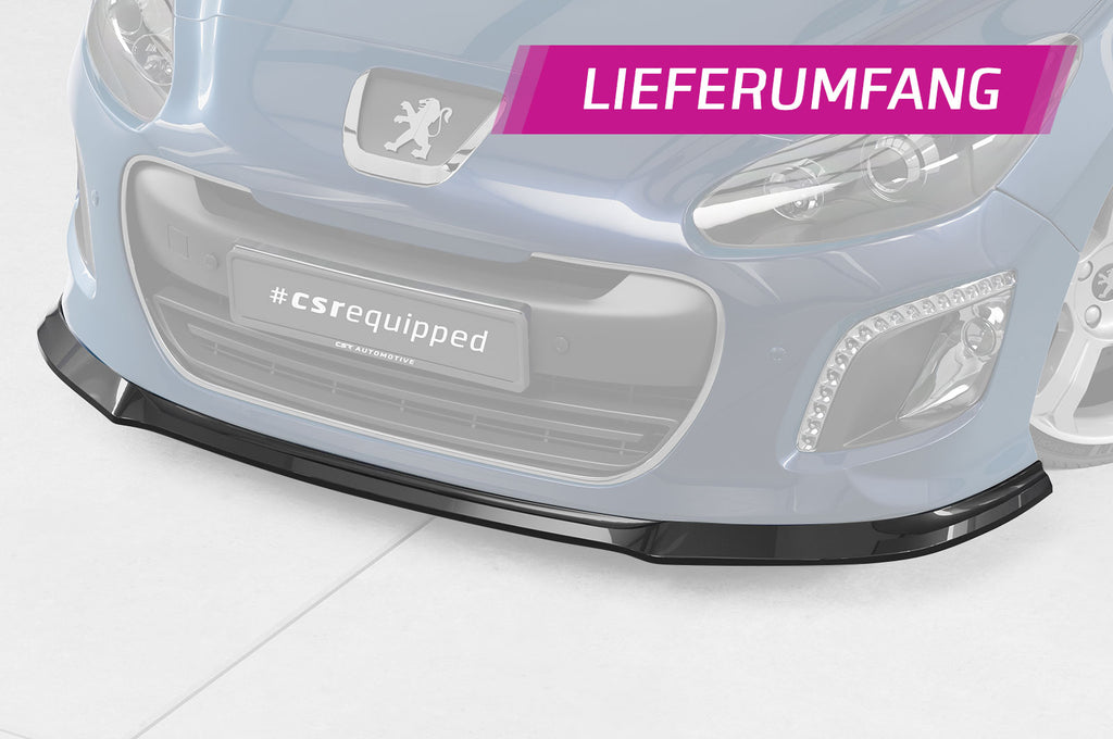 CSR Frontspoiler | Cup-Spoilerlippe mit ABE für Peugeot 308CC CSL938