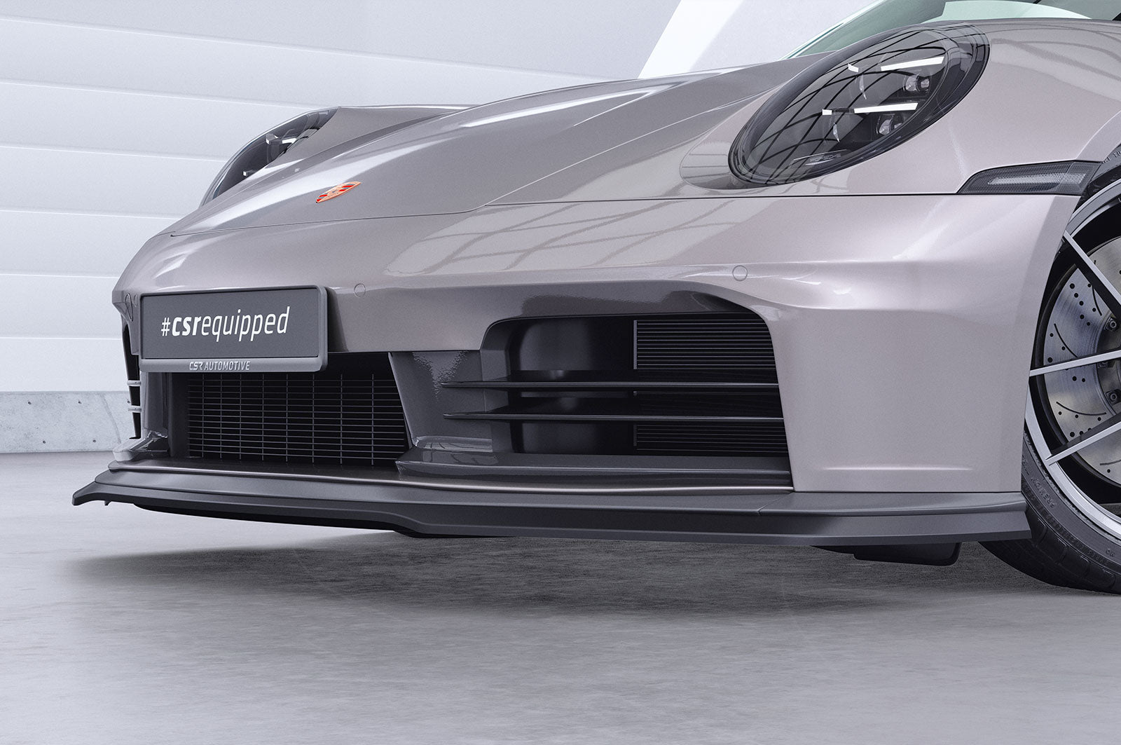 CSR Frontspoiler | Cup-Spoilerlippe mit ABE für Porsche 911/992 CSL988