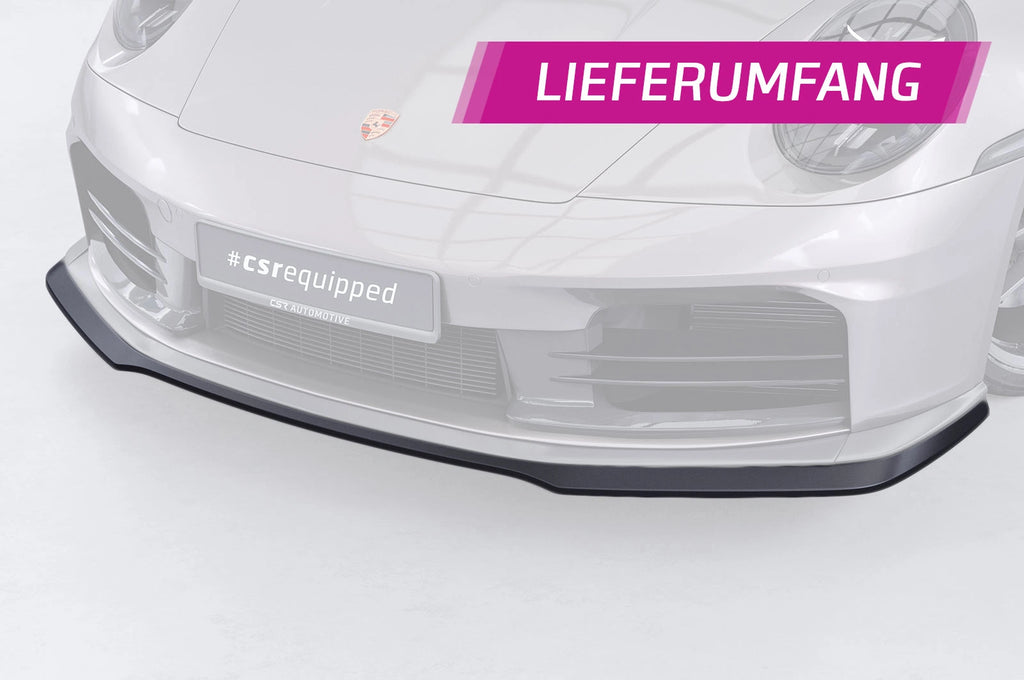 CSR Frontspoiler | Cup-Spoilerlippe mit ABE für Porsche 911/992 CSL988
