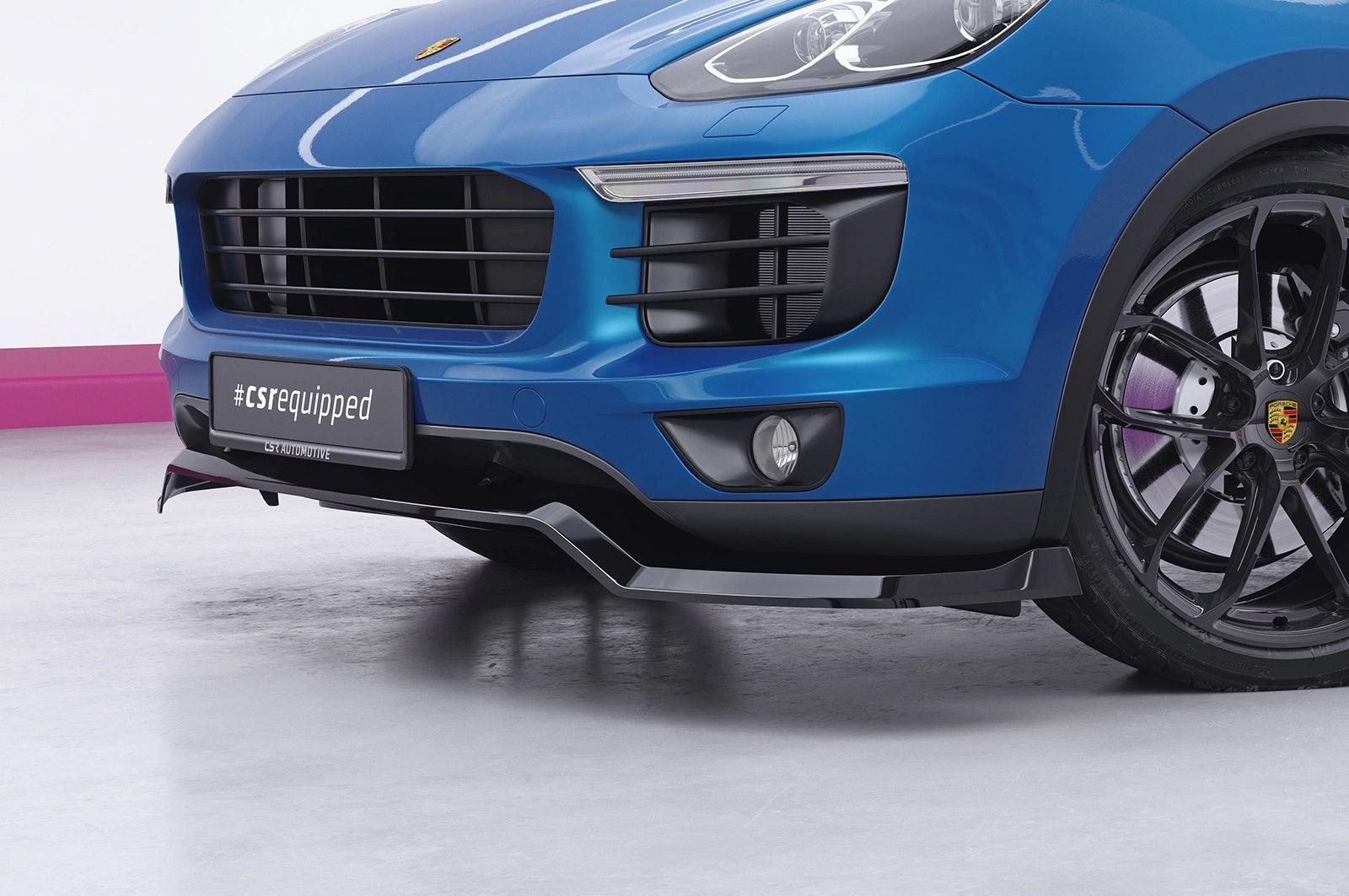 CSR Frontspoiler | Cup-Spoilerlippe mit ABE für Porsche Cayenne (Typ 92A) CSL966