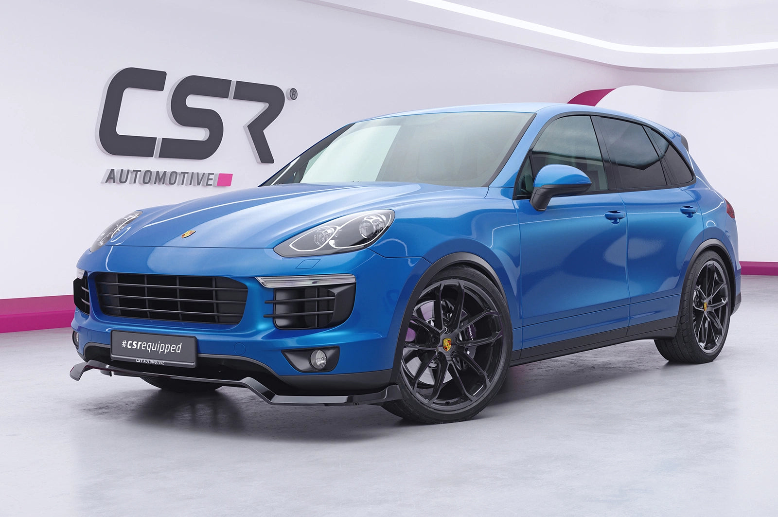 CSR Frontspoiler | Cup-Spoilerlippe mit ABE für Porsche Cayenne (Typ 92A) CSL966