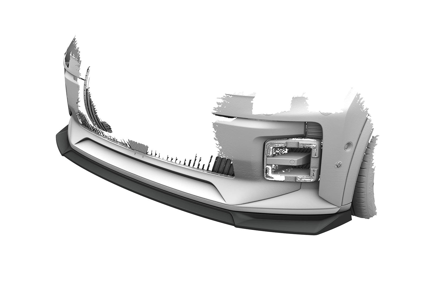 CSR Frontspoiler | Cup-Spoilerlippe mit ABE für Renault 5 E-Tech CSL041