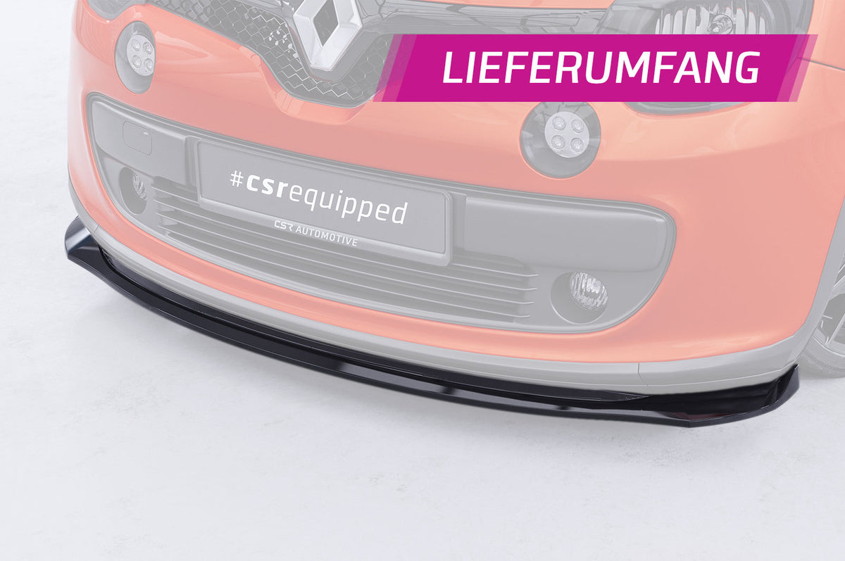 CSR Frontspoiler | Cup-Spoilerlippe mit ABE für Renault Twingo 3 GT CSL559