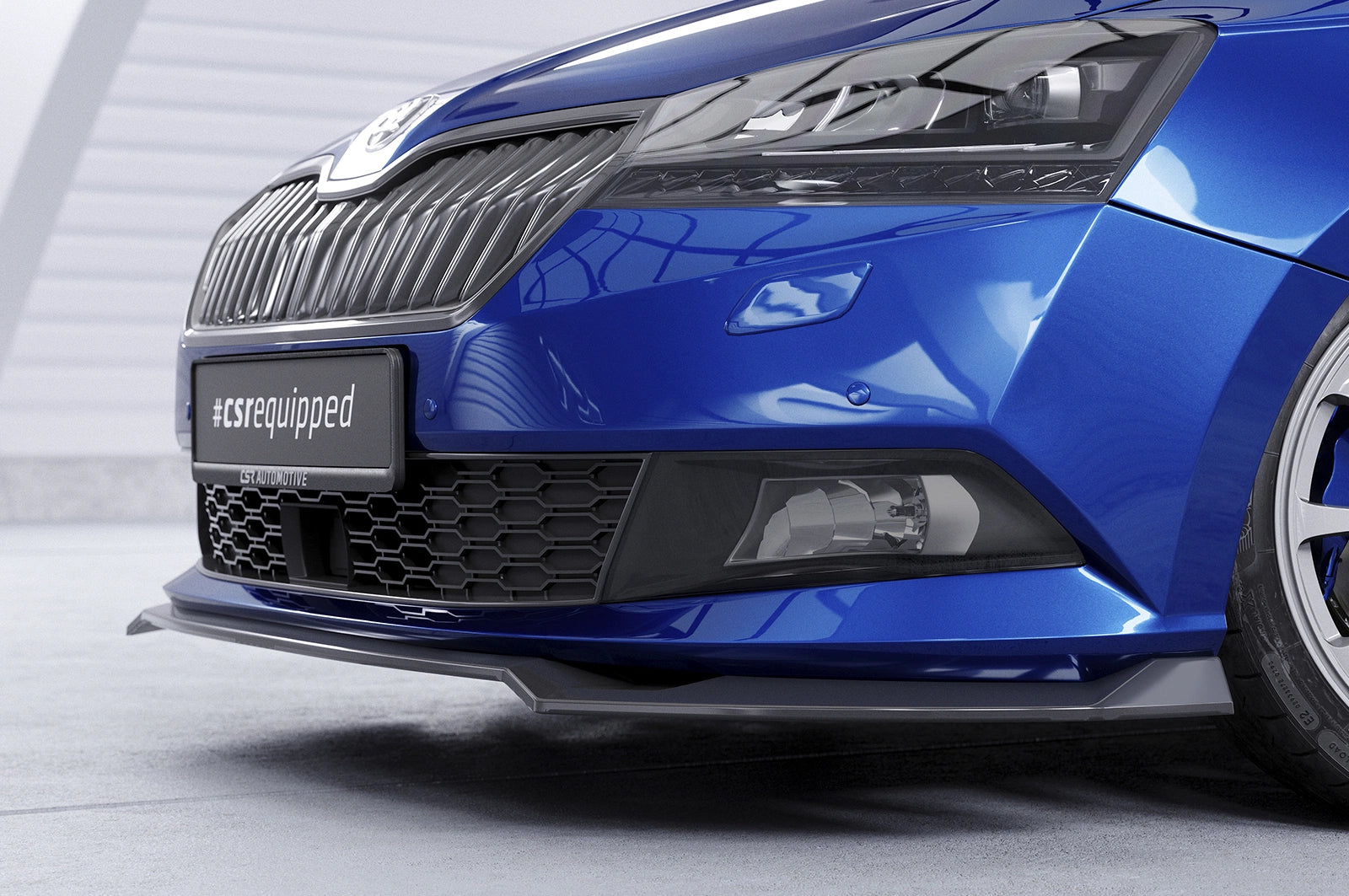 CSR Frontspoiler | Cup-Spoilerlippe mit ABE für Skoda Fabia 3 (Typ NJ) CSL631