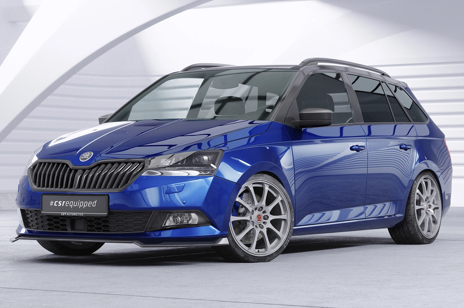 CSR Frontspoiler | Cup-Spoilerlippe mit ABE für Skoda Fabia 3 (Typ NJ) CSL631