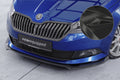 CSR Frontspoiler | Cup-Spoilerlippe mit ABE für Skoda Fabia 3 (Typ NJ) CSL631-G Glossy schwarz Hochglanz (keine Lackierung erforderlich)
