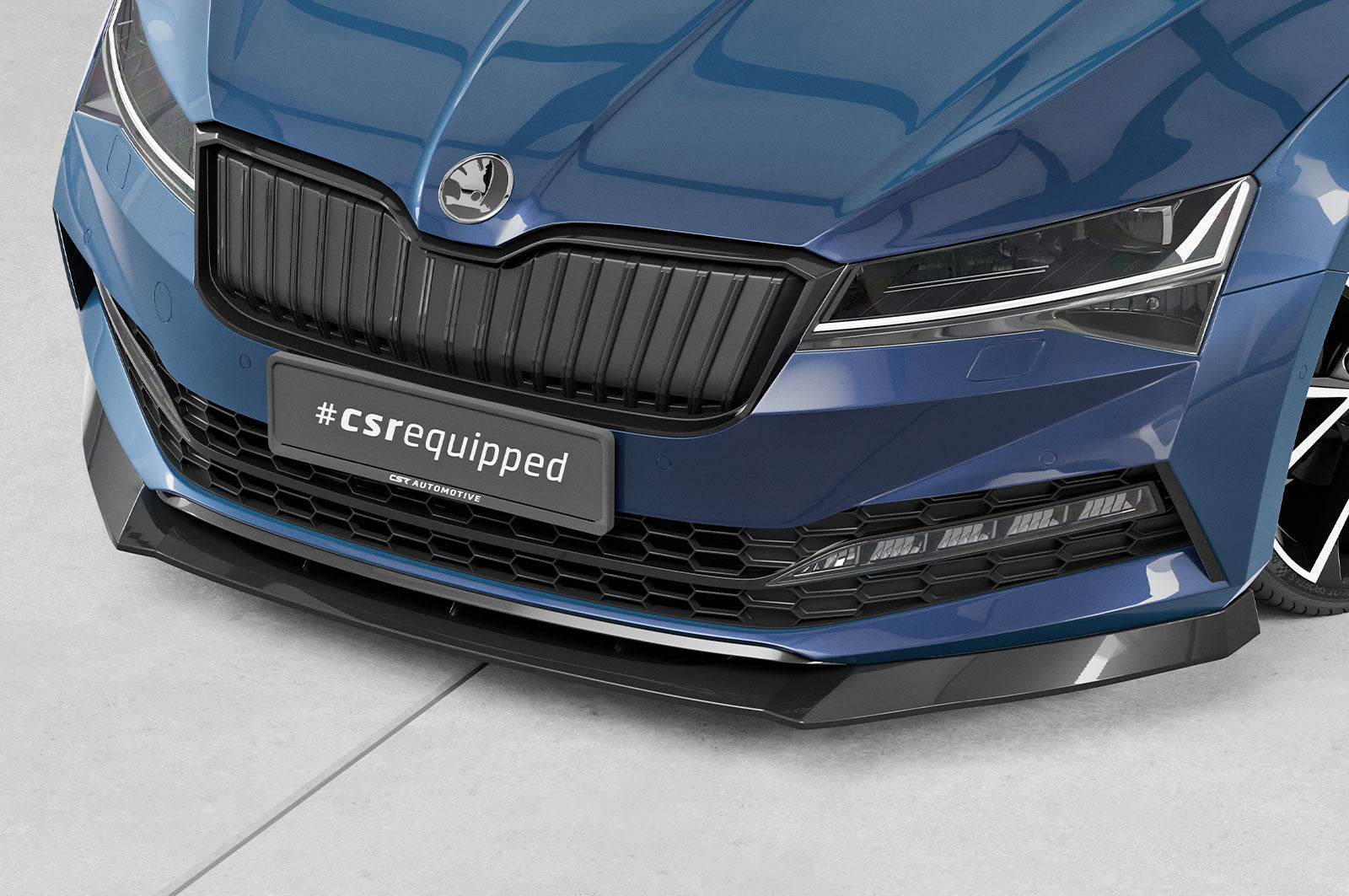 CSR Frontspoiler | Cup-Spoilerlippe mit ABE für Skoda Superb III (Typ 3V) CSL468
