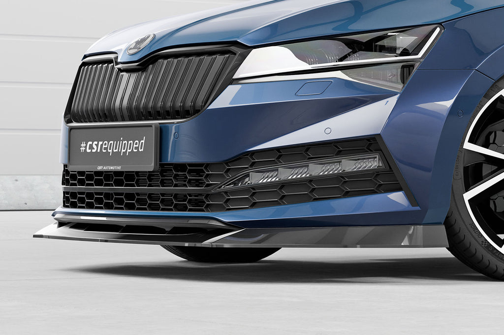 CSR Frontspoiler | Cup-Spoilerlippe mit ABE für Skoda Superb III (Typ 3V) CSL468