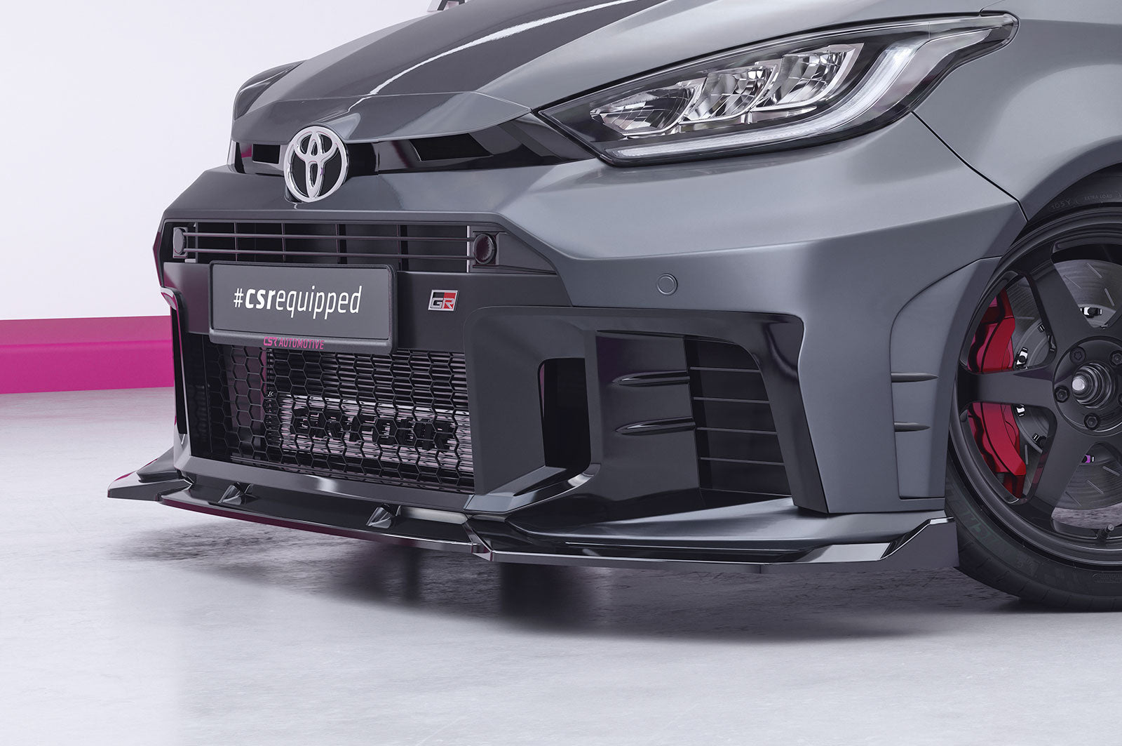 CSR Frontspoiler | Cup-Spoilerlippe mit ABE für Toyota GR Yaris (XP021) CSL968