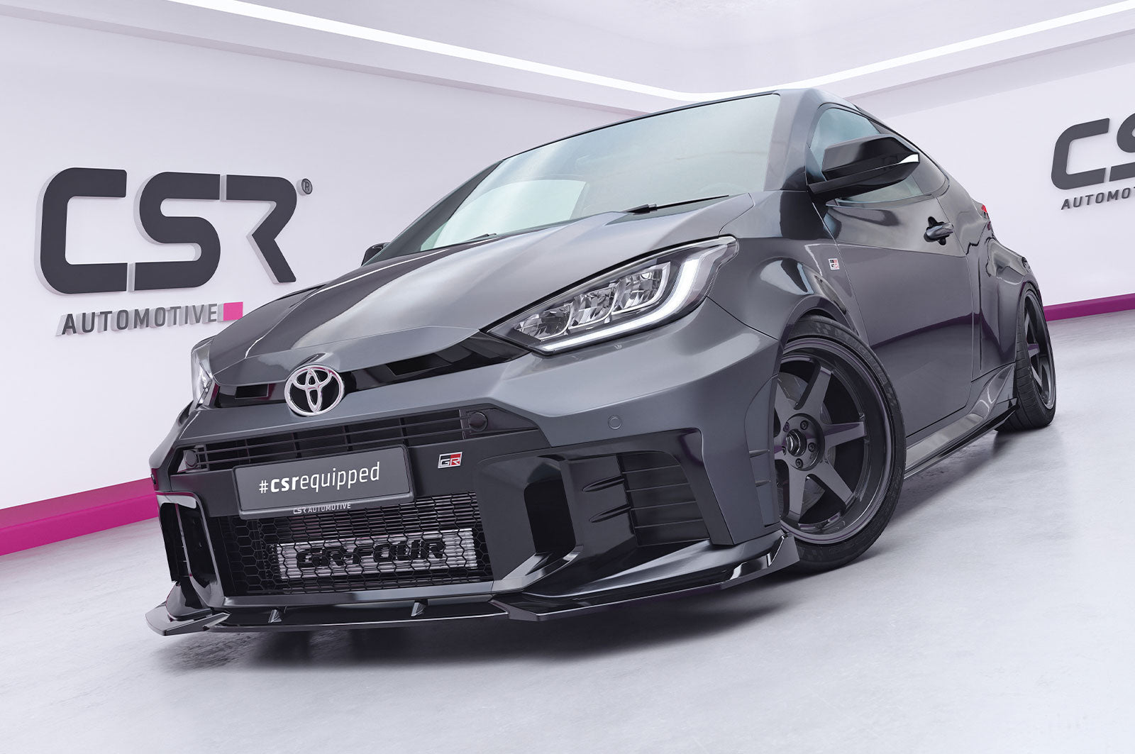 CSR Frontspoiler | Cup-Spoilerlippe mit ABE für Toyota GR Yaris (XP021) CSL968