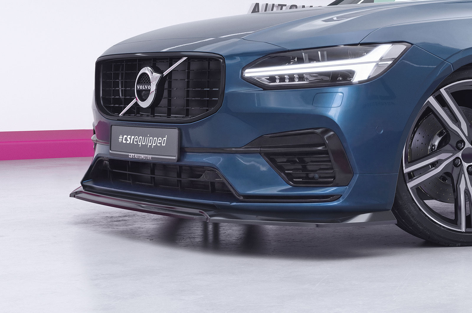 CSR Frontspoiler | Cup-Spoilerlippe mit ABE für Volvo S90 / V80 R-Design CSL015