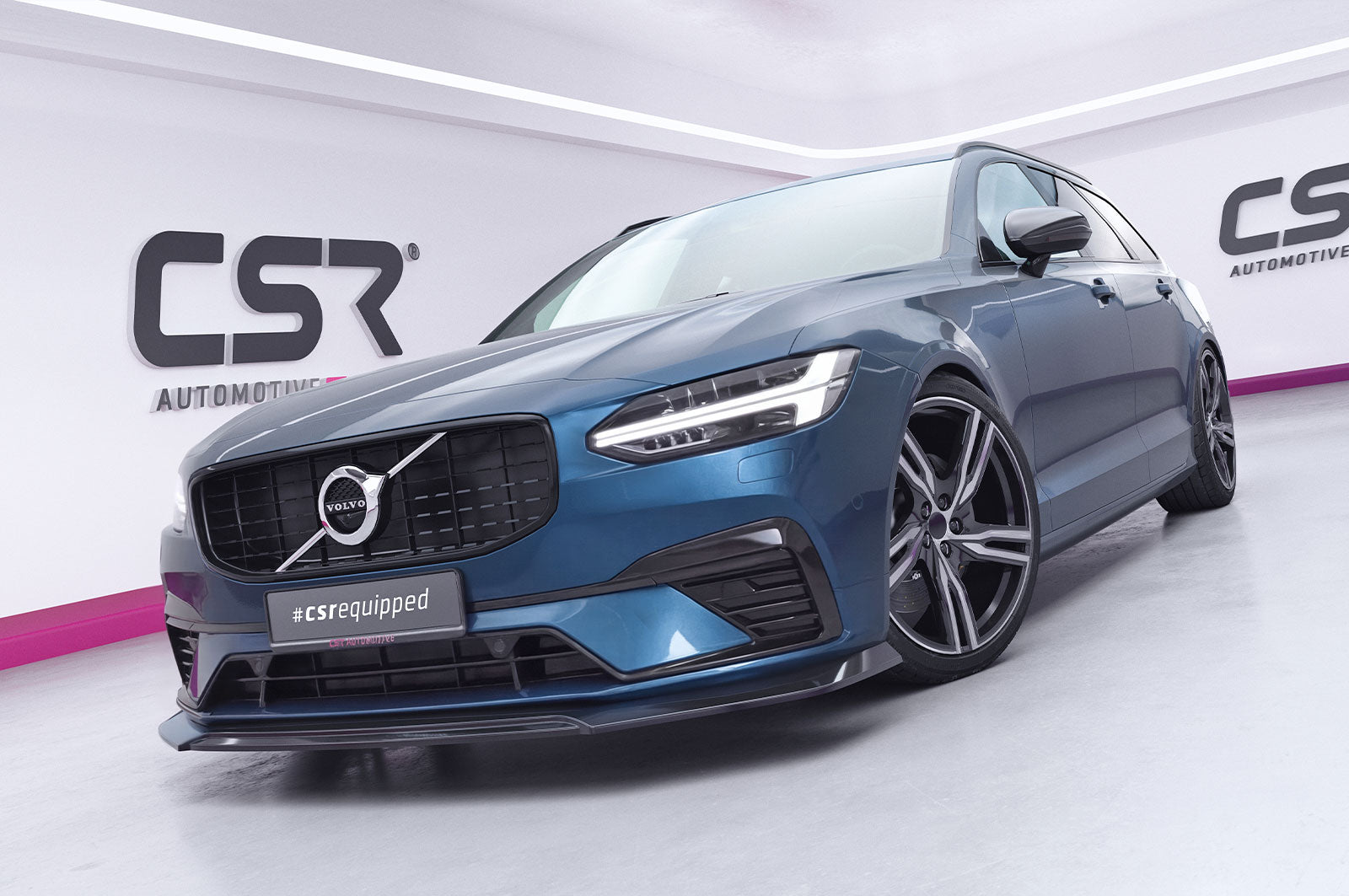 CSR Frontspoiler | Cup-Spoilerlippe mit ABE für Volvo S90 / V80 R-Design CSL015