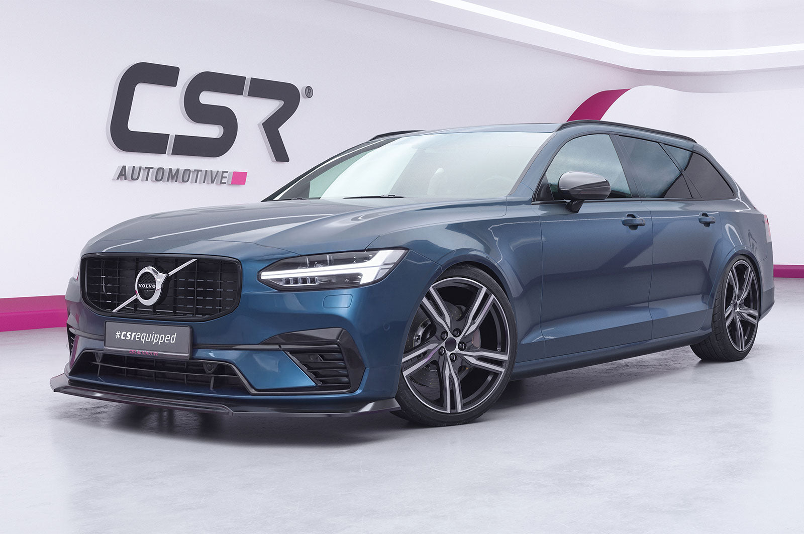 CSR Frontspoiler | Cup-Spoilerlippe mit ABE für Volvo S90 / V80 R-Design CSL015