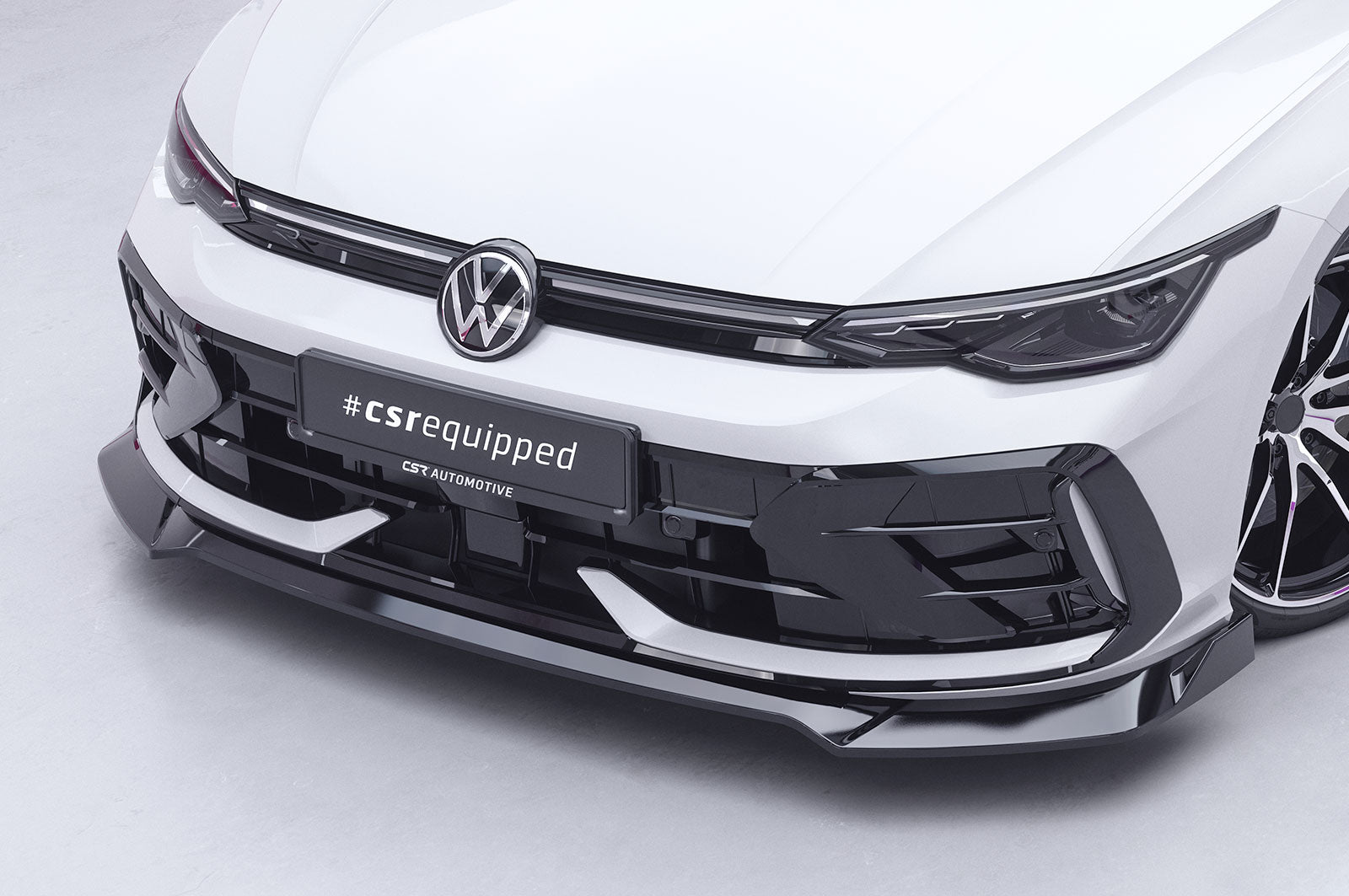 CSR Frontspoiler | Cup-Spoilerlippe mit ABE für VW Golf 8 R CSL947