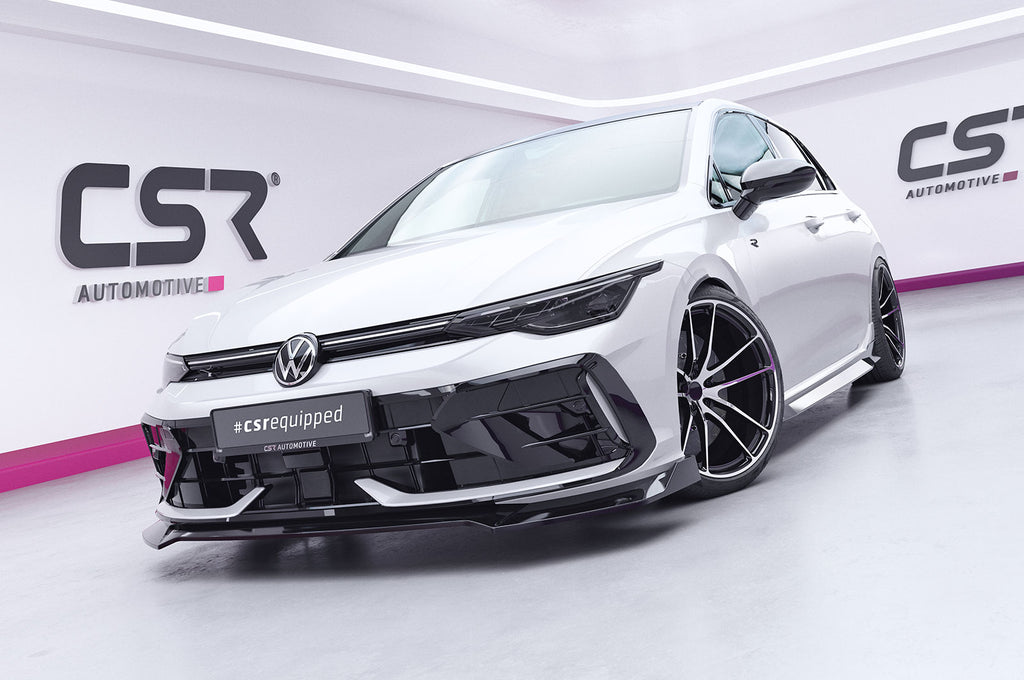 CSR Frontspoiler | Cup-Spoilerlippe mit ABE für VW Golf 8 R CSL947