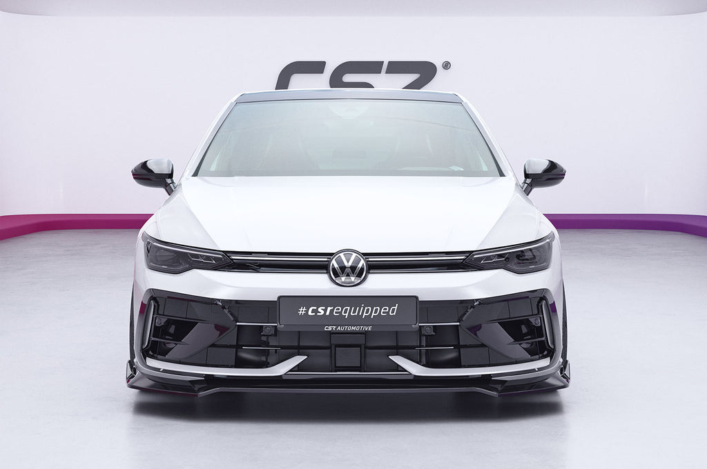 CSR Frontspoiler | Cup-Spoilerlippe mit ABE für VW Golf 8 R CSL947