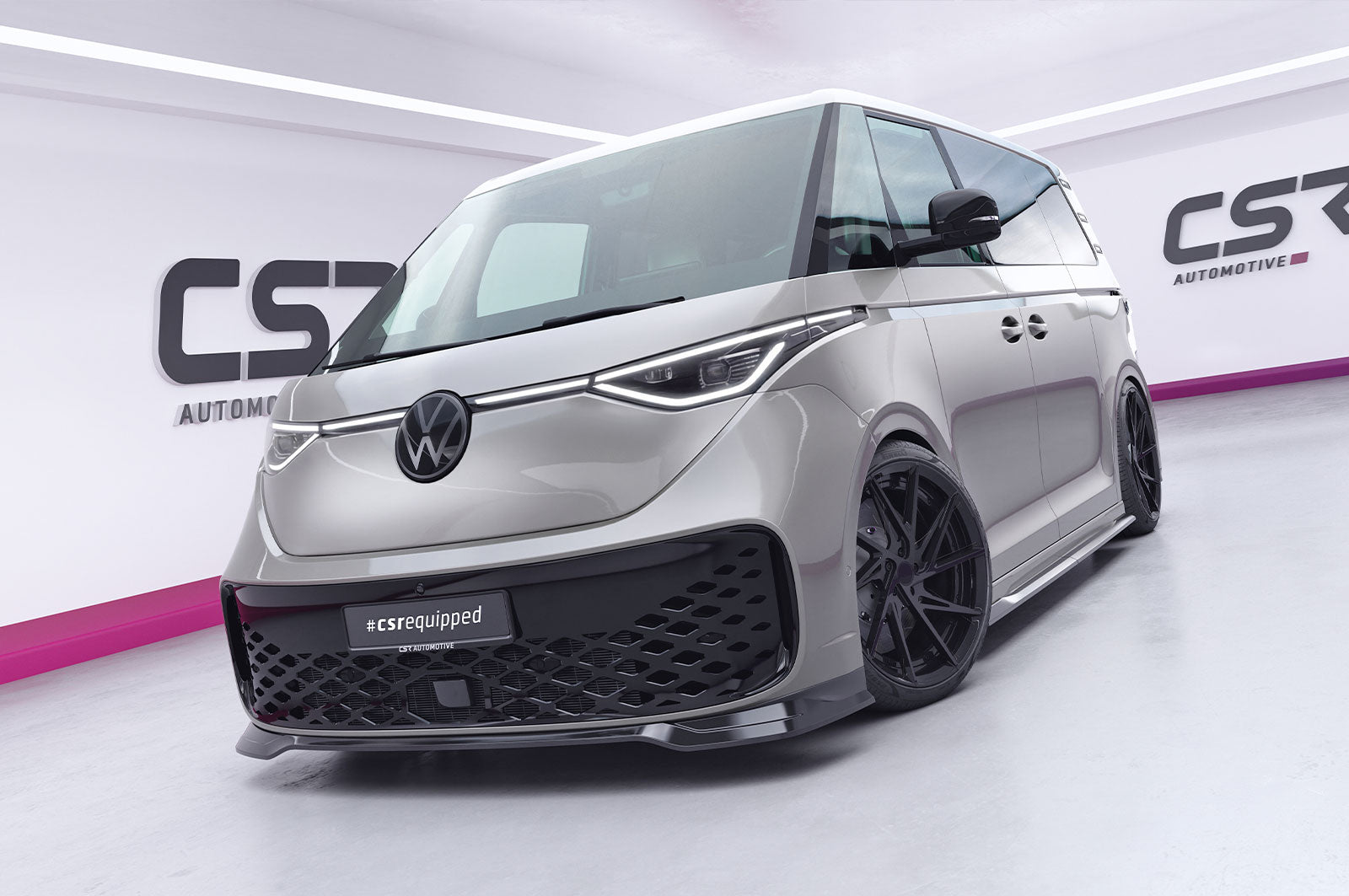 CSR Frontspoiler | Cup-Spoilerlippe mit ABE für VW ID. Buzz CSL875