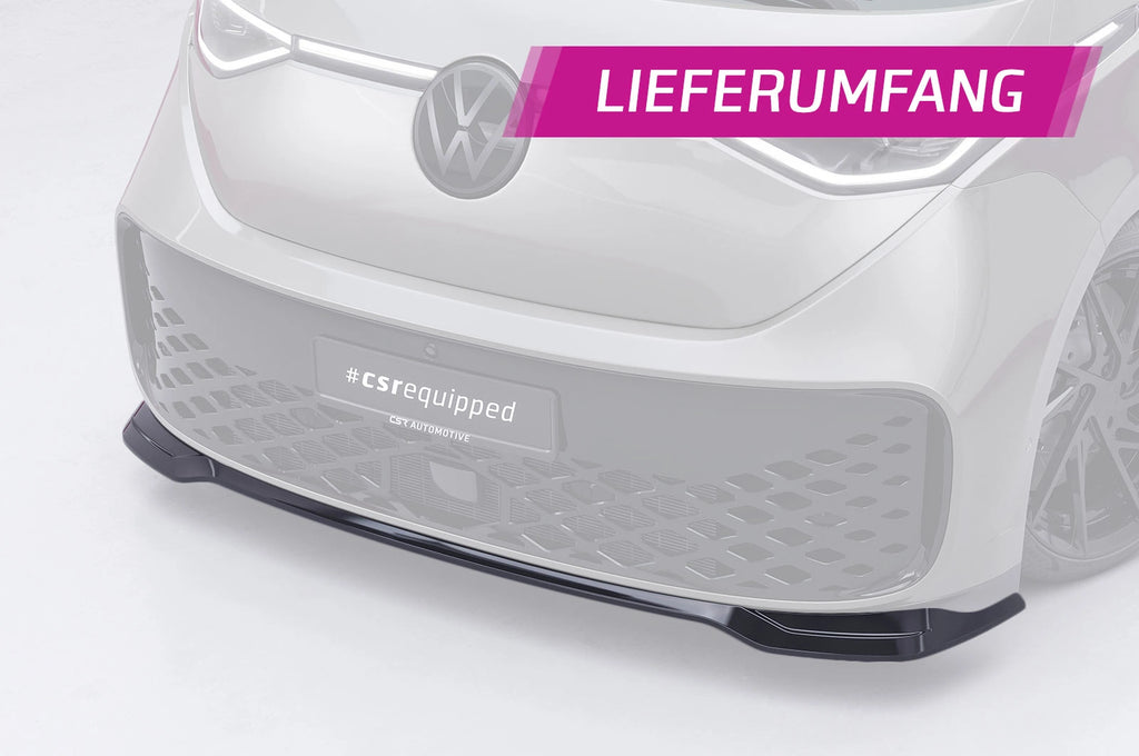 CSR Frontspoiler | Cup-Spoilerlippe mit ABE für VW ID. Buzz CSL875