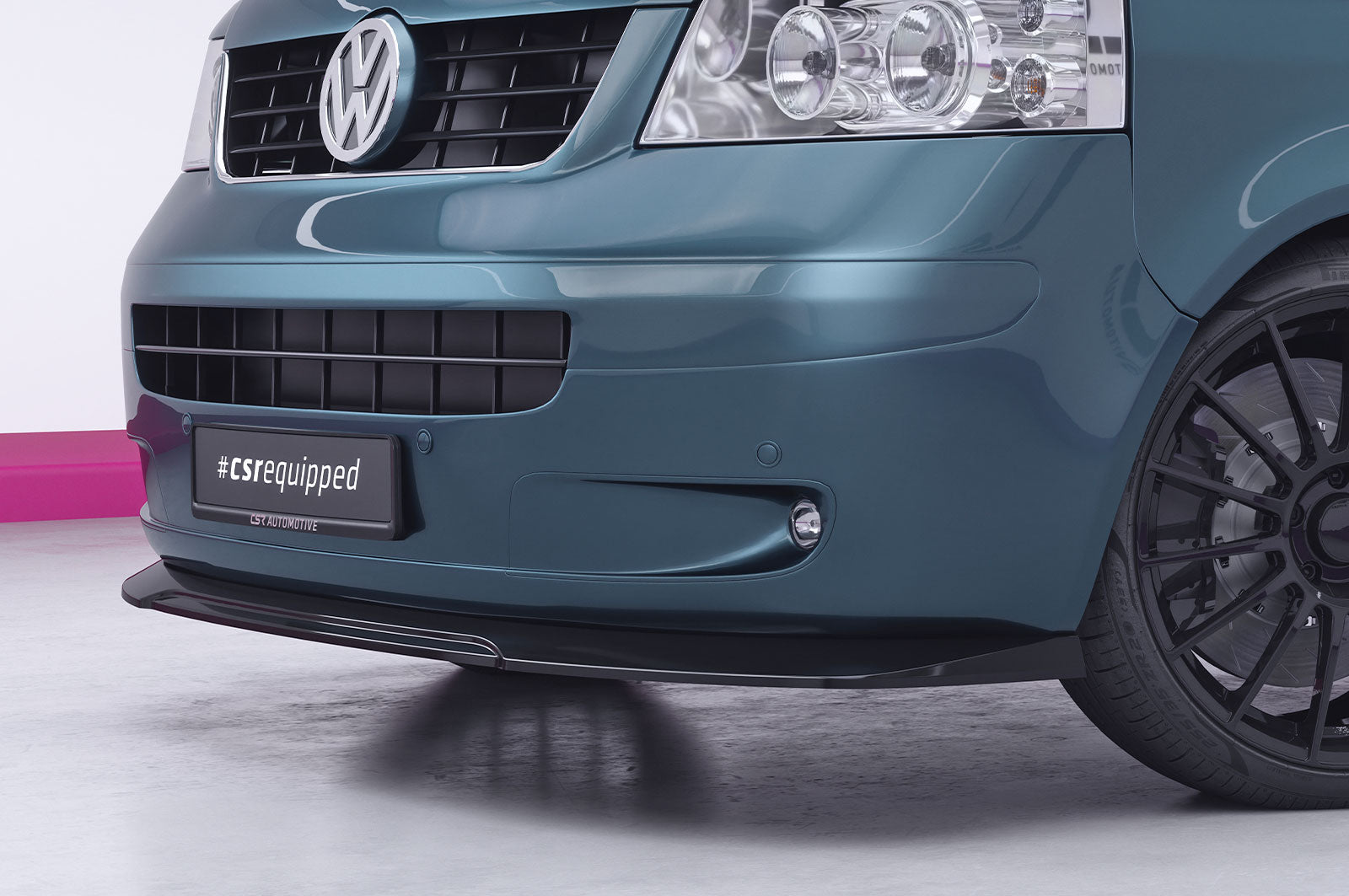 CSR Frontspoiler | Cup-Spoilerlippe mit ABE für VW T5 (Typ 7H/7E) CSL034