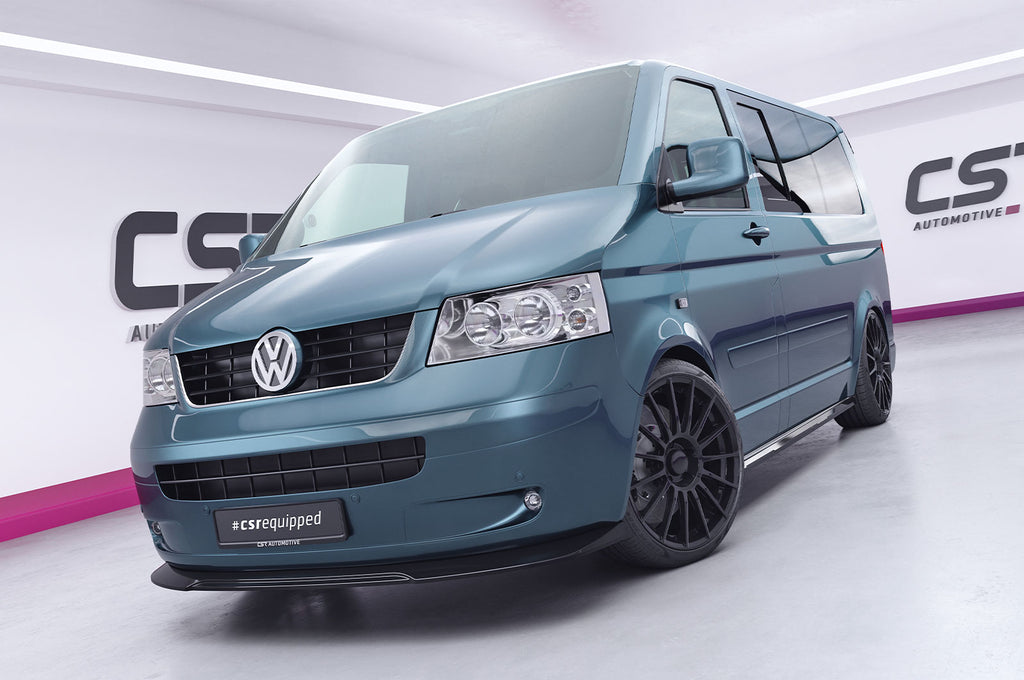CSR Frontspoiler | Cup-Spoilerlippe mit ABE für VW T5 (Typ 7H/7E) CSL034