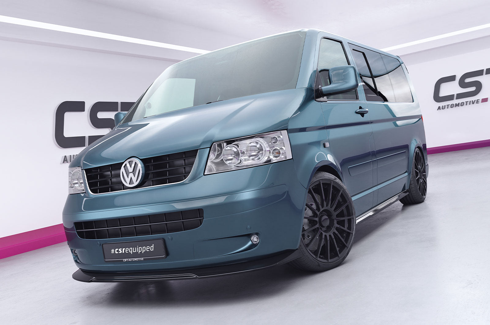 CSR Frontspoiler | Cup-Spoilerlippe mit ABE für VW T5 (Typ 7H/7E) CSL034