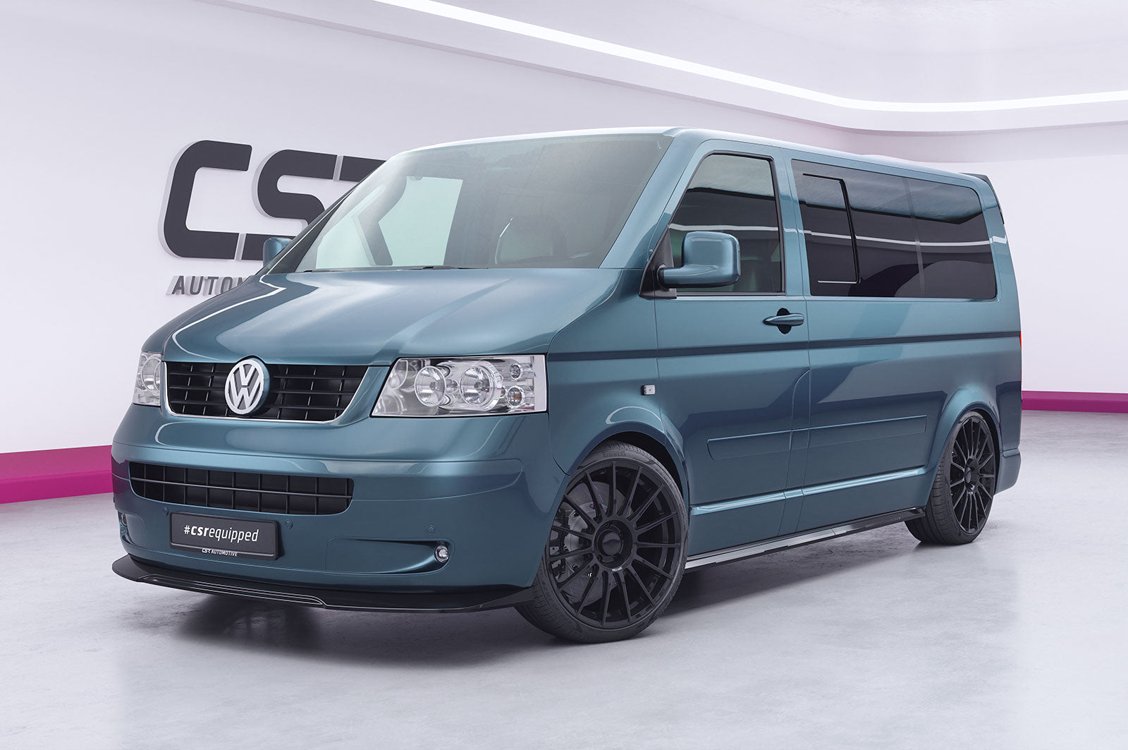 CSR Frontspoiler | Cup-Spoilerlippe mit ABE für VW T5 (Typ 7H/7E) CSL034