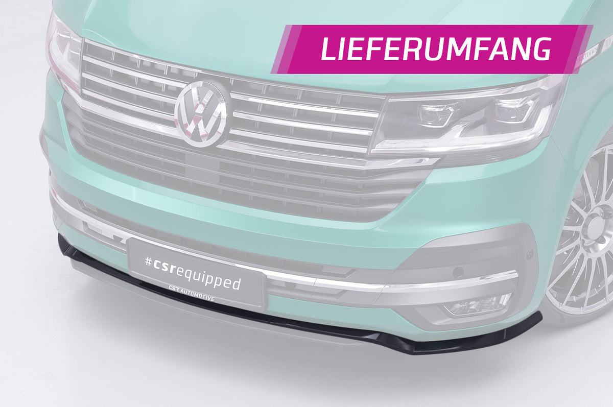 CSR Frontspoiler | Cup-Spoilerlippe mit ABE für VW T6.1 Bus CSL464