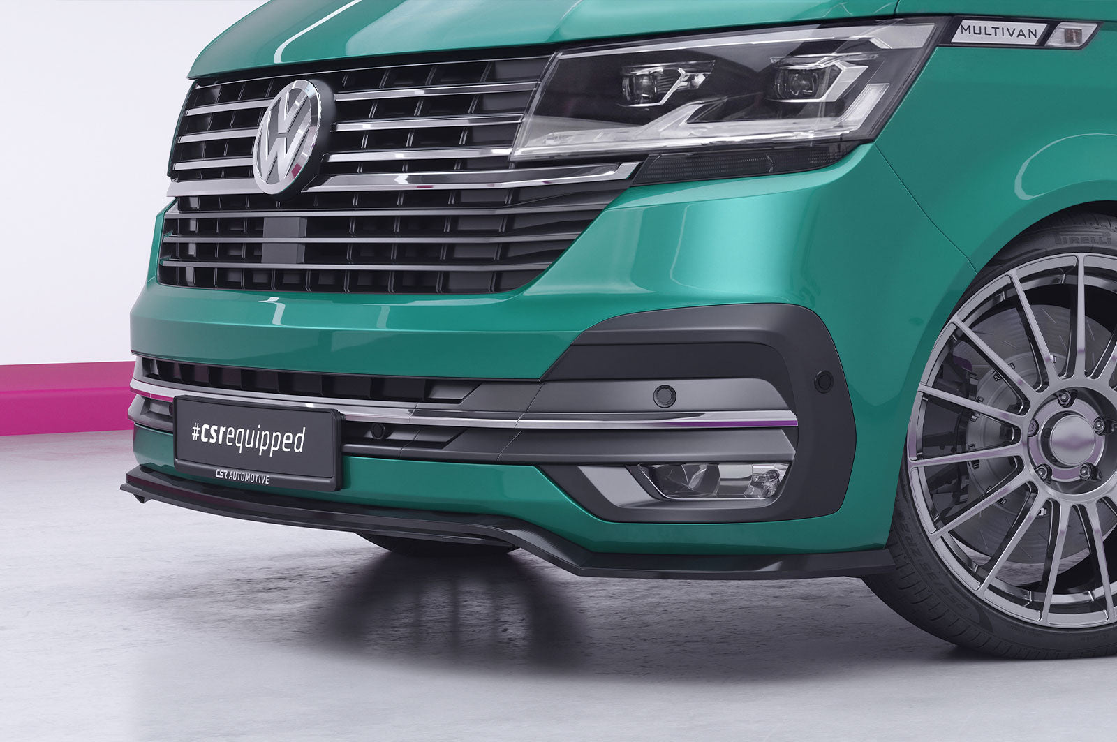 CSR Frontspoiler | Cup-Spoilerlippe mit ABE für VW T6.1 CSL671