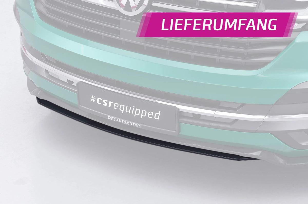 CSR Frontspoiler | Cup-Spoilerlippe mit ABE für VW T6.1 CSL671