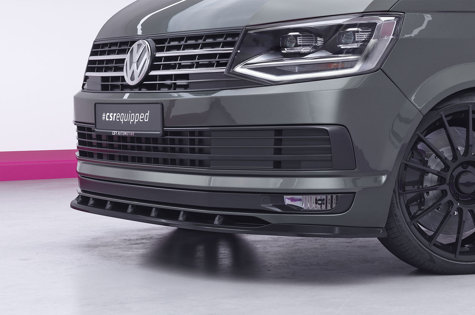 CSR Frontspoiler | Cup-Spoilerlippe mit ABE für VW T6 Bus CSL365