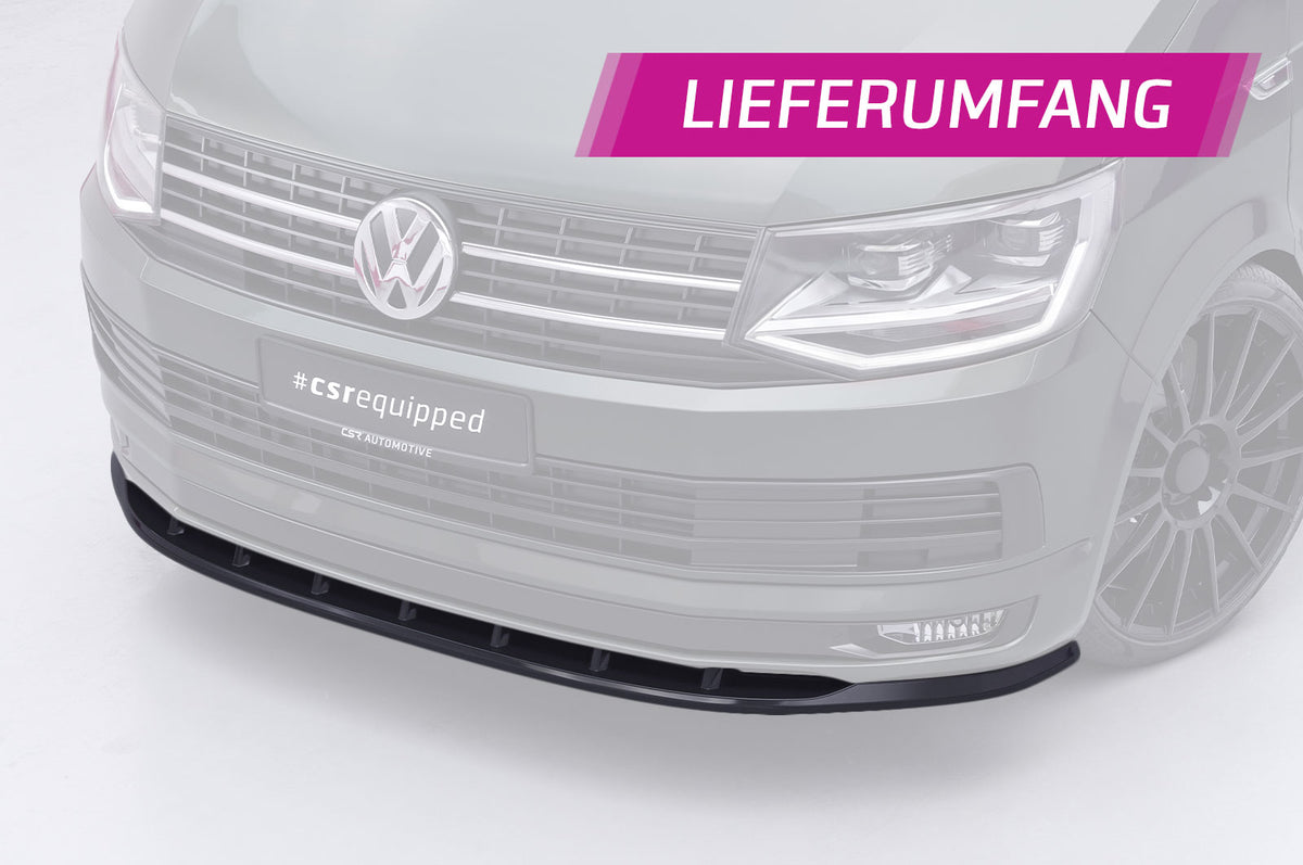 CSR Frontspoiler | Cup-Spoilerlippe mit ABE für VW T6 Bus CSL365
