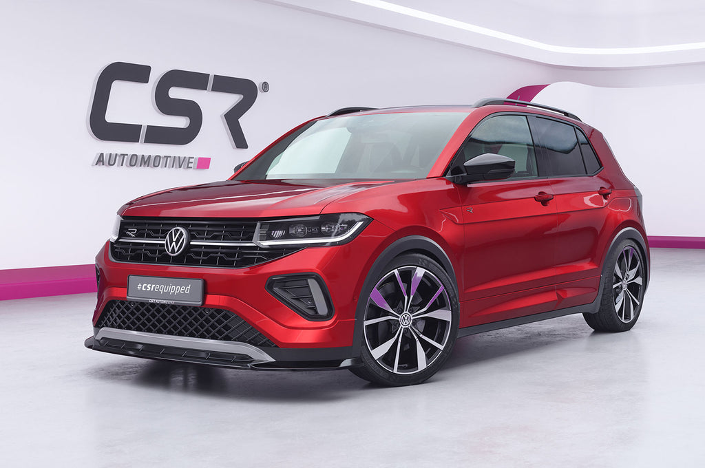 CSR Frontspoiler | Cup-Spoilerlippe mit ABE für VW T-Cross R-Line CSL010