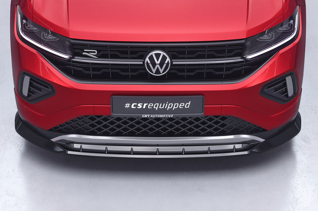CSR Frontspoiler | Cup-Spoilerlippe mit ABE für VW T-Cross R-Line CSL010