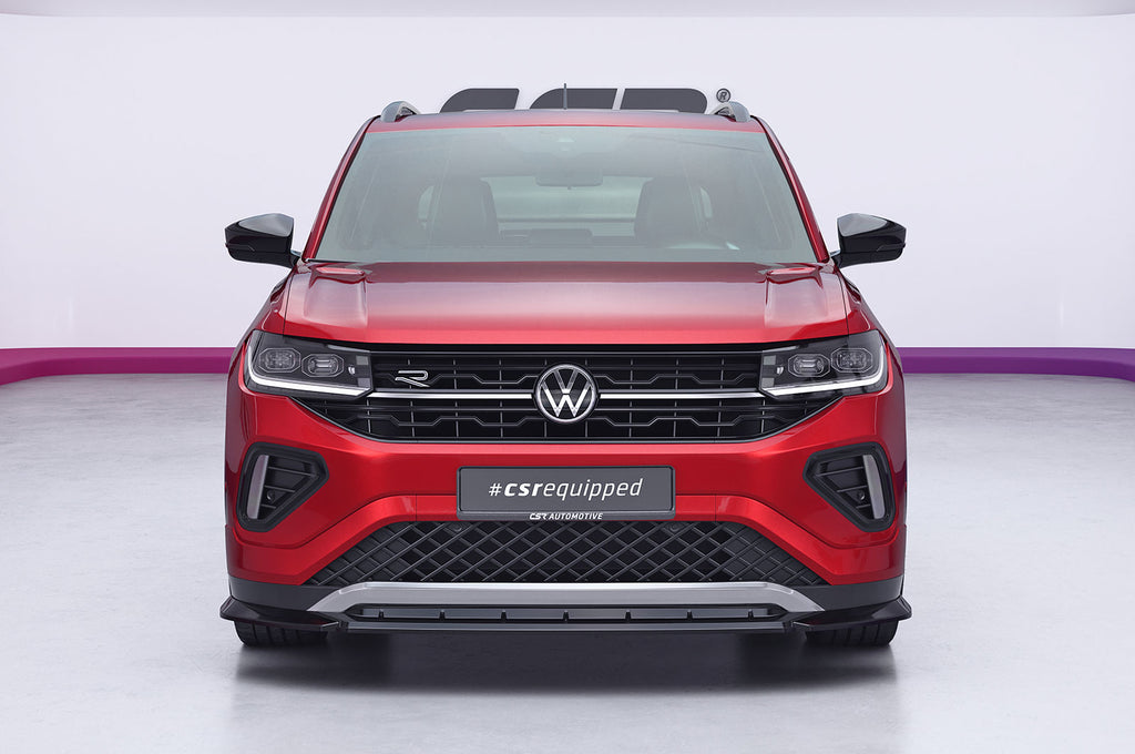 CSR Frontspoiler | Cup-Spoilerlippe mit ABE für VW T-Cross R-Line CSL010