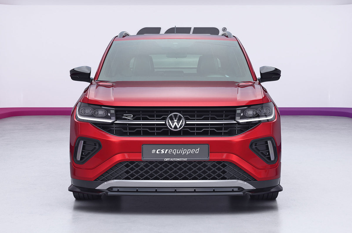 CSR Frontspoiler | Cup-Spoilerlippe mit ABE für VW T-Cross R-Line CSL010