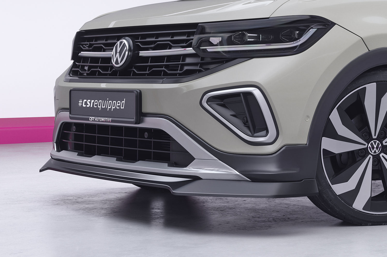 CSR Frontspoiler | Cup-Spoilerlippe mit ABE für VW T-Cross (Typ C1) CSL922