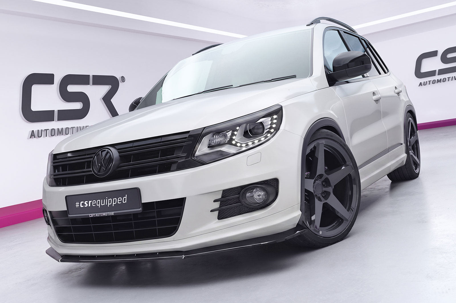 CSR Frontspoiler | Cup-Spoilerlippe mit ABE für VW Tiguan 1 (5N) R-Line CSL030