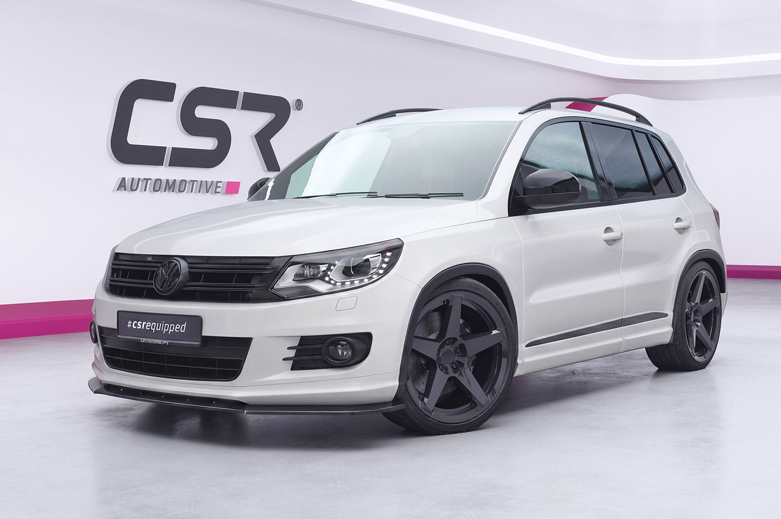 CSR Frontspoiler | Cup-Spoilerlippe mit ABE für VW Tiguan 1 (5N) R-Line CSL030