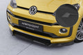 CSR Frontspoiler | Cup-Spoilerlippe mit ABE für VW up! CSL353-S Strukturiert schwarz matt (keine Lackierung erforderlich)